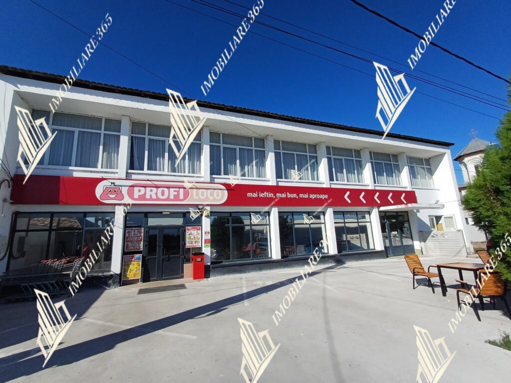 PROFI- Teren intravilan 2000 mp cu categoria curti constructii in centrul comunei Falcoiu, Jud Olt, cu o cladire cu 2 niveluri.